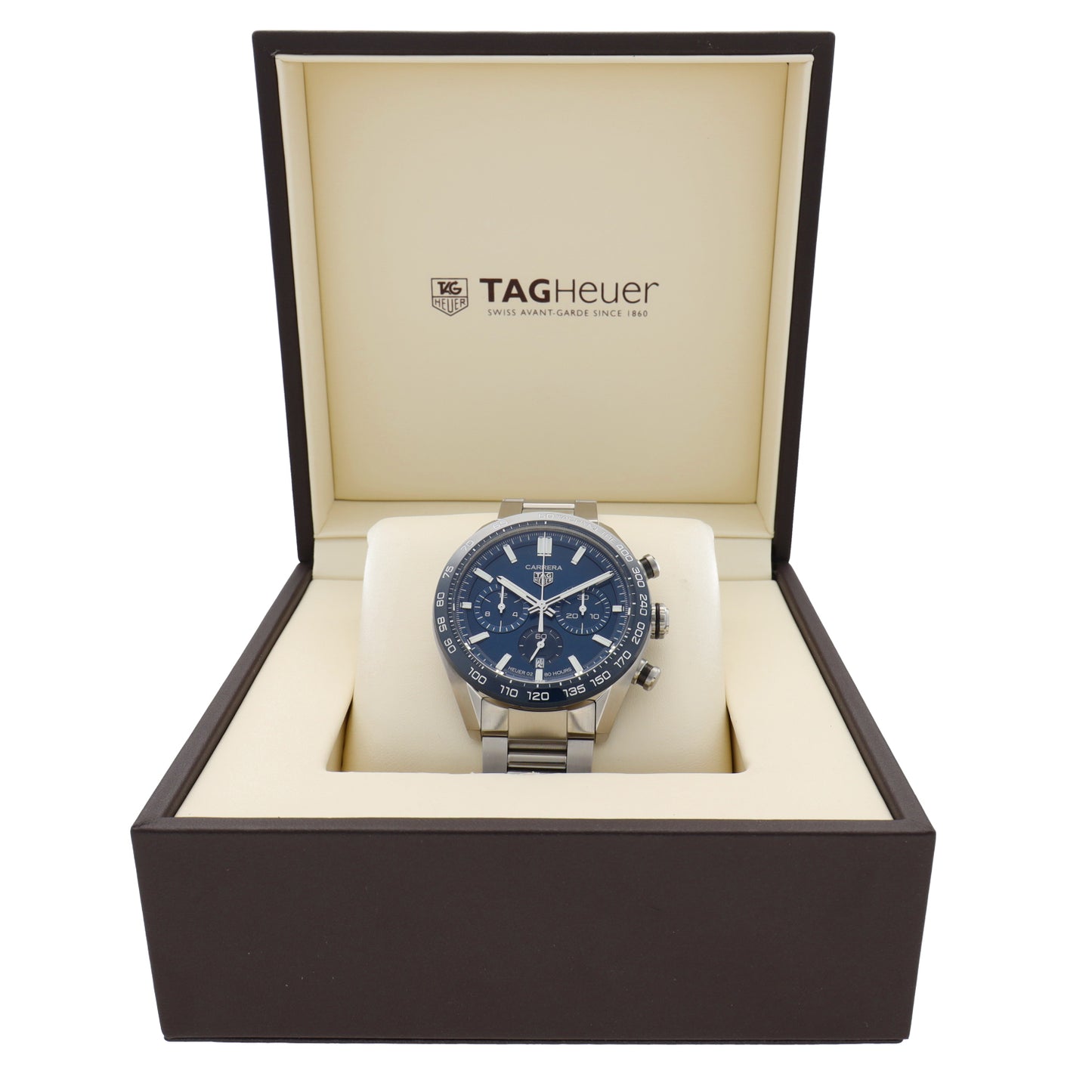 Tag Heuer Carrera Chronograph CBN2A1A 44mm Stainless Steel Watch
