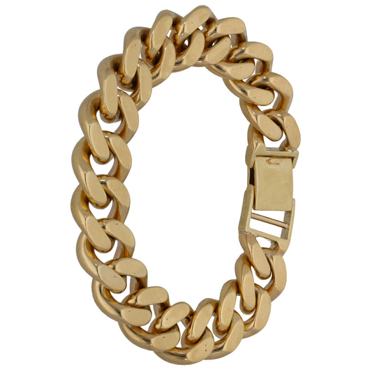 9ct Gold Curb Bracelet