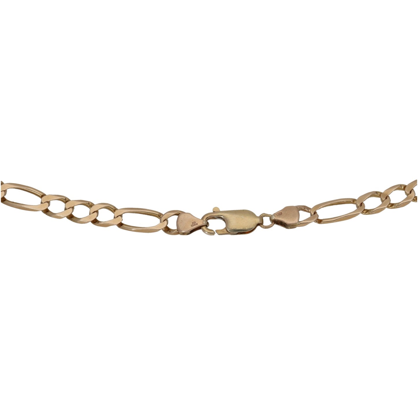 9ct Gold Figaro Chain 22"