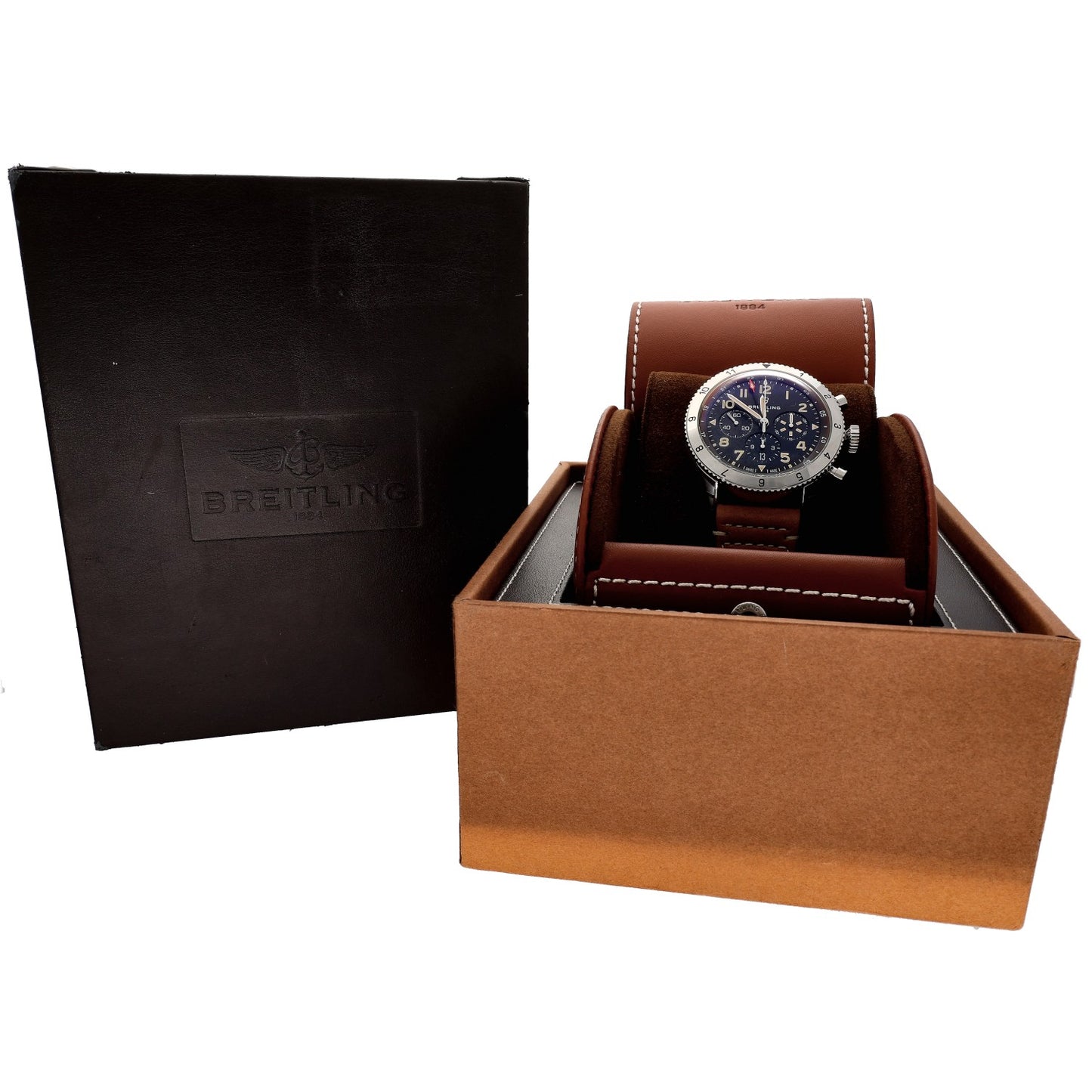 Breitling Super AVI B04 GMT AB0445 46mm Stainless Steel Watch