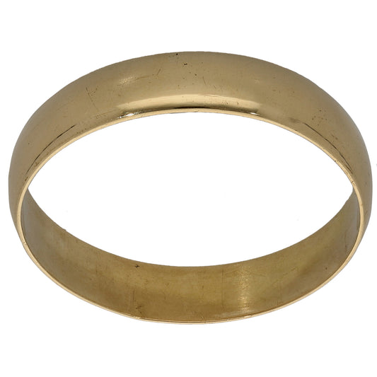 18ct Gold Plain Wedding Ring Size Z+2