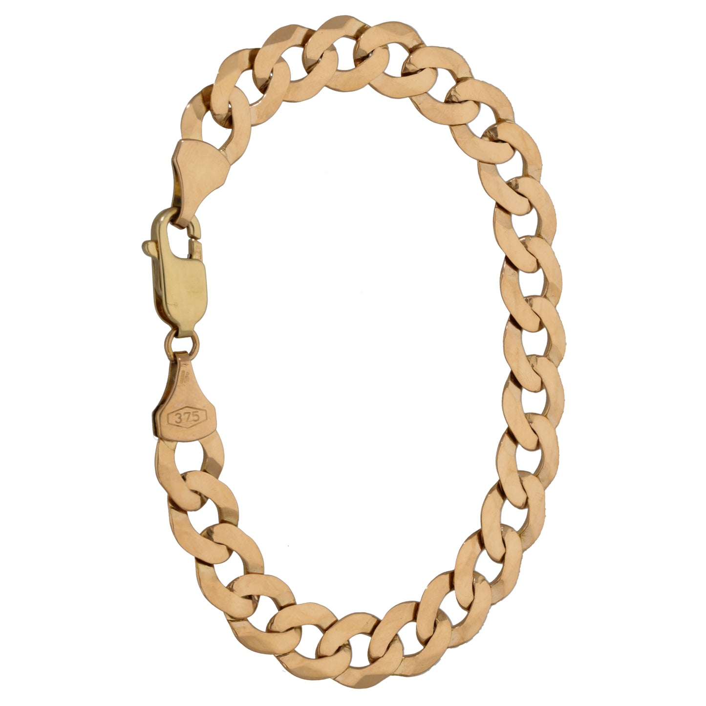 9ct Gold Curb Bracelet