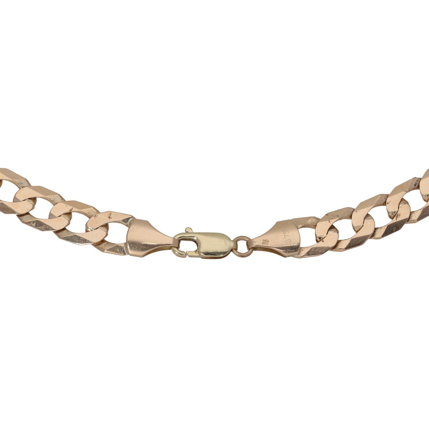 9ct Gold Curb Chain 24"