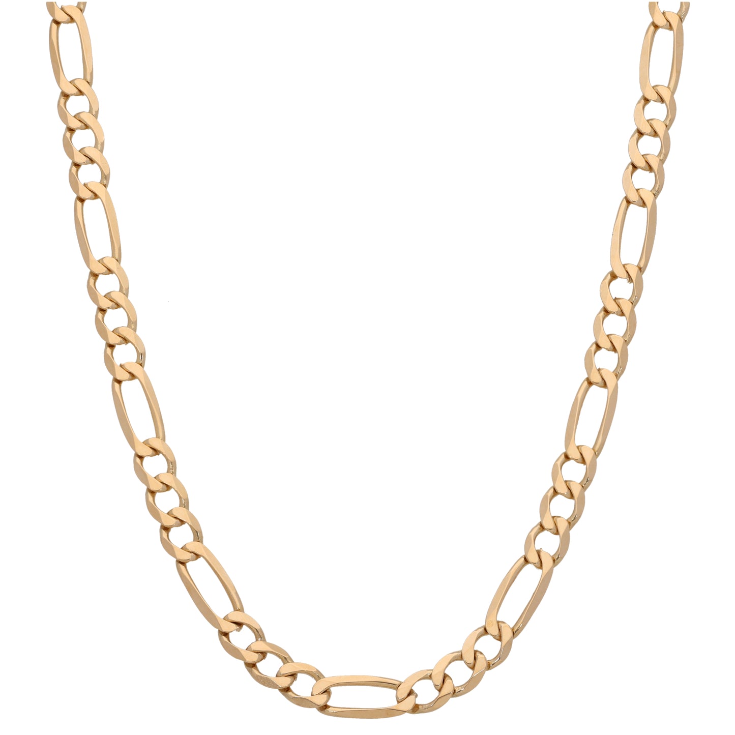 9ct Gold Figaro Chain 16"