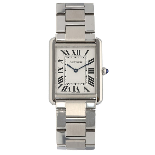 Cartier Tank Solo 3169 27mm Stainless Steel Watch