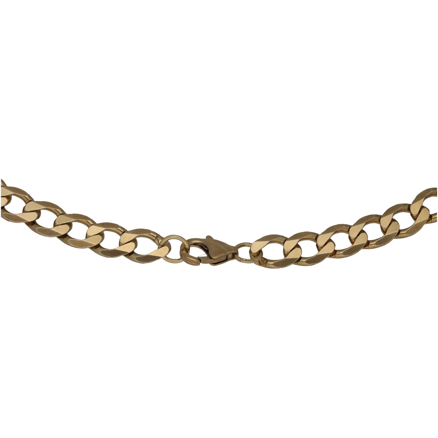 9ct Gold Curb Chain 20"