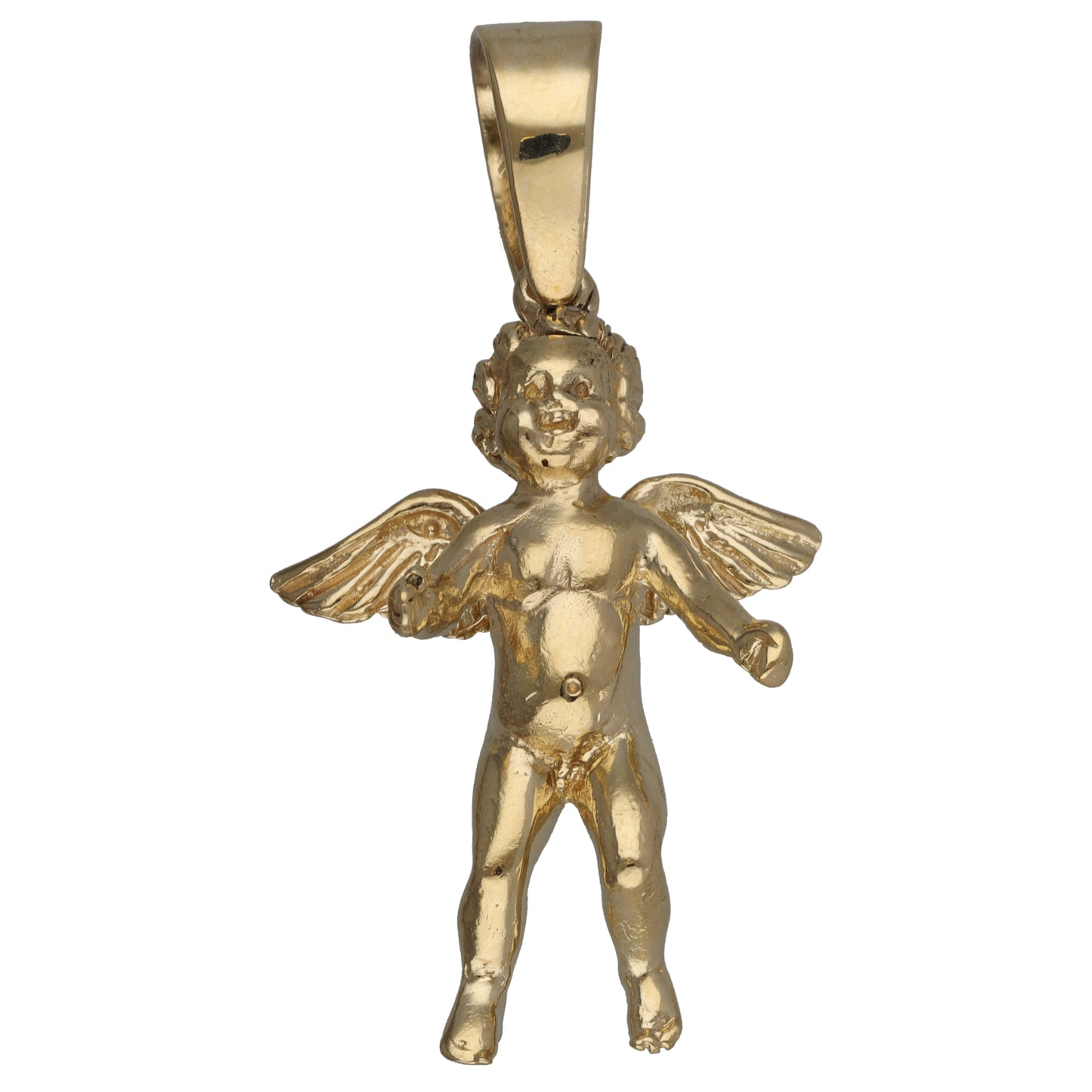 9ct Gold Cherub Pendant