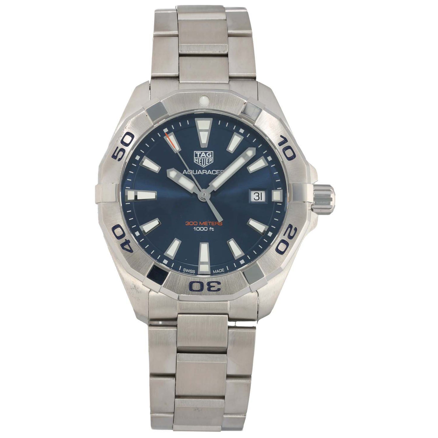 Tag Heuer Aquaracer WBD1112 41mm Stainless Steel Watch