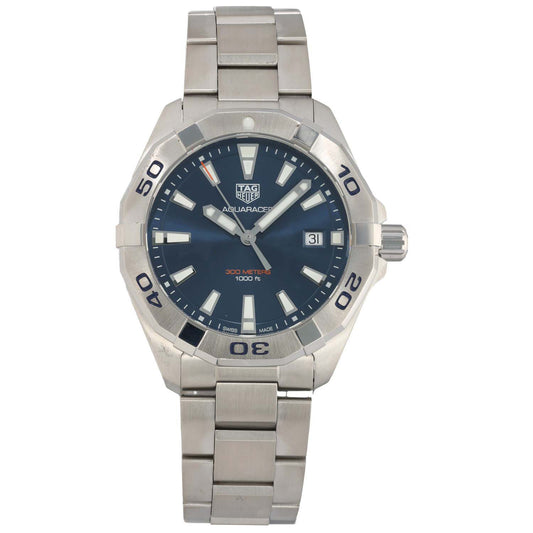 Tag Heuer Aquaracer WBD1112 41mm Stainless Steel Watch
