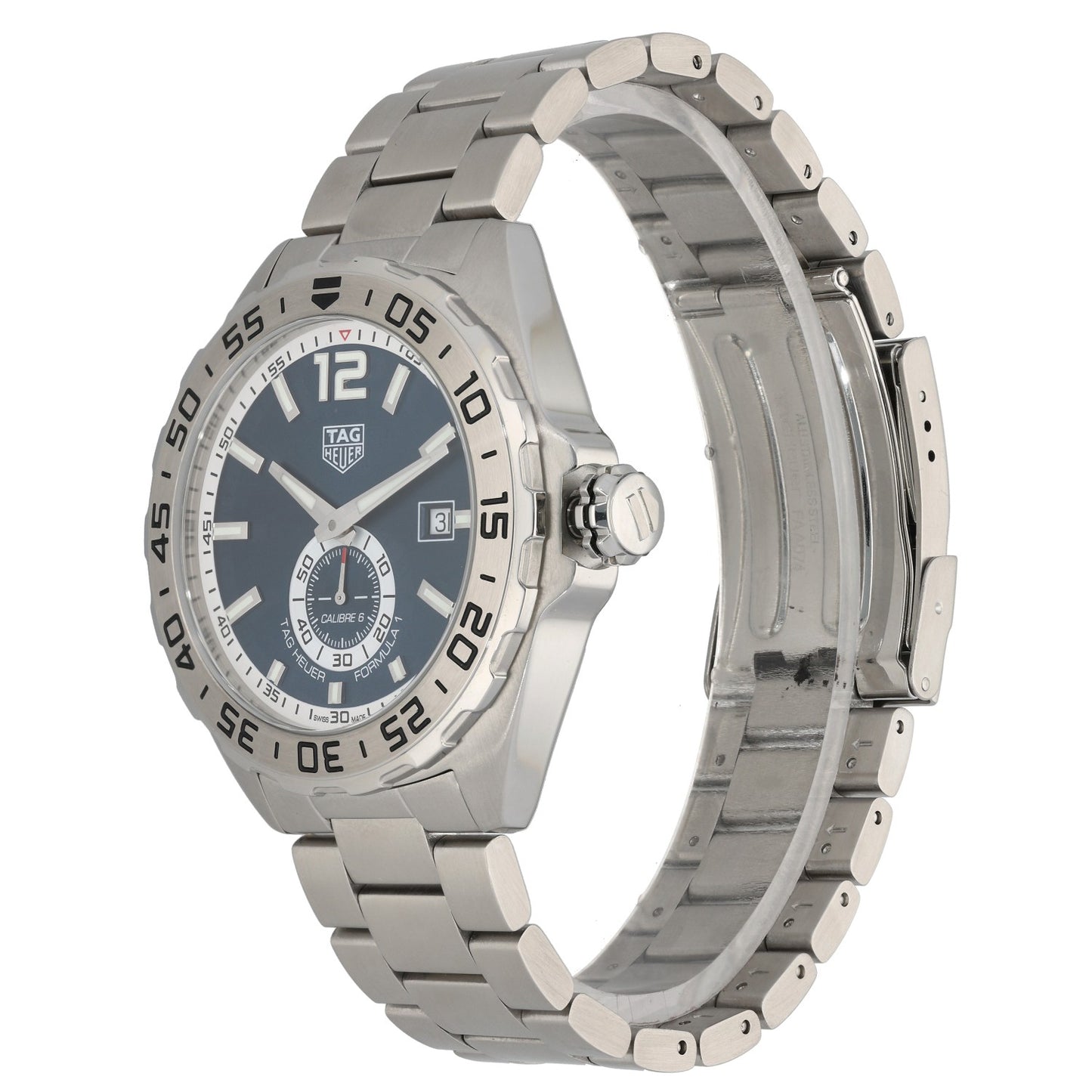 Tag Heuer Formula 1 WAZ2014 43mm Stainless Steel Watch