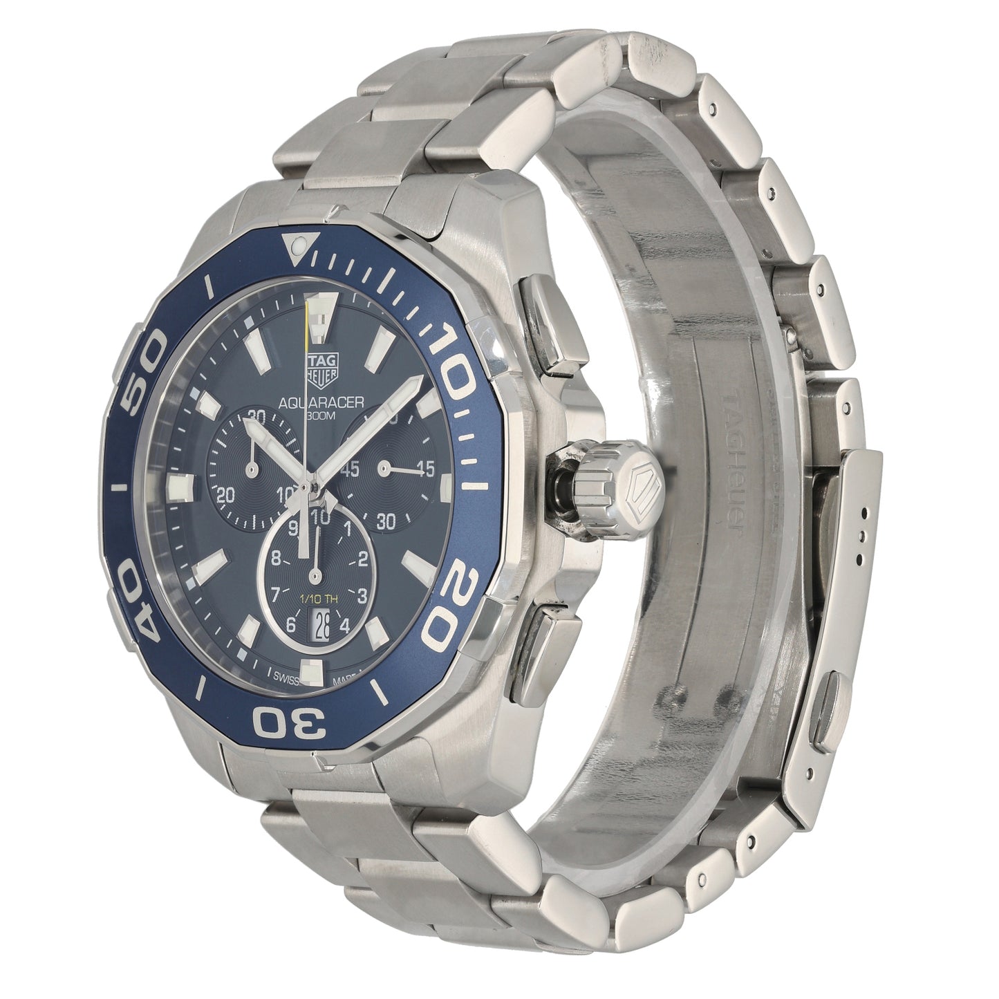 Tag Heuer Aquaracer CAY111B 43mm Stainless Steel Watch