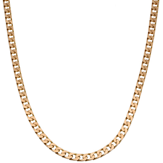 9ct Gold Curb Chain 20"