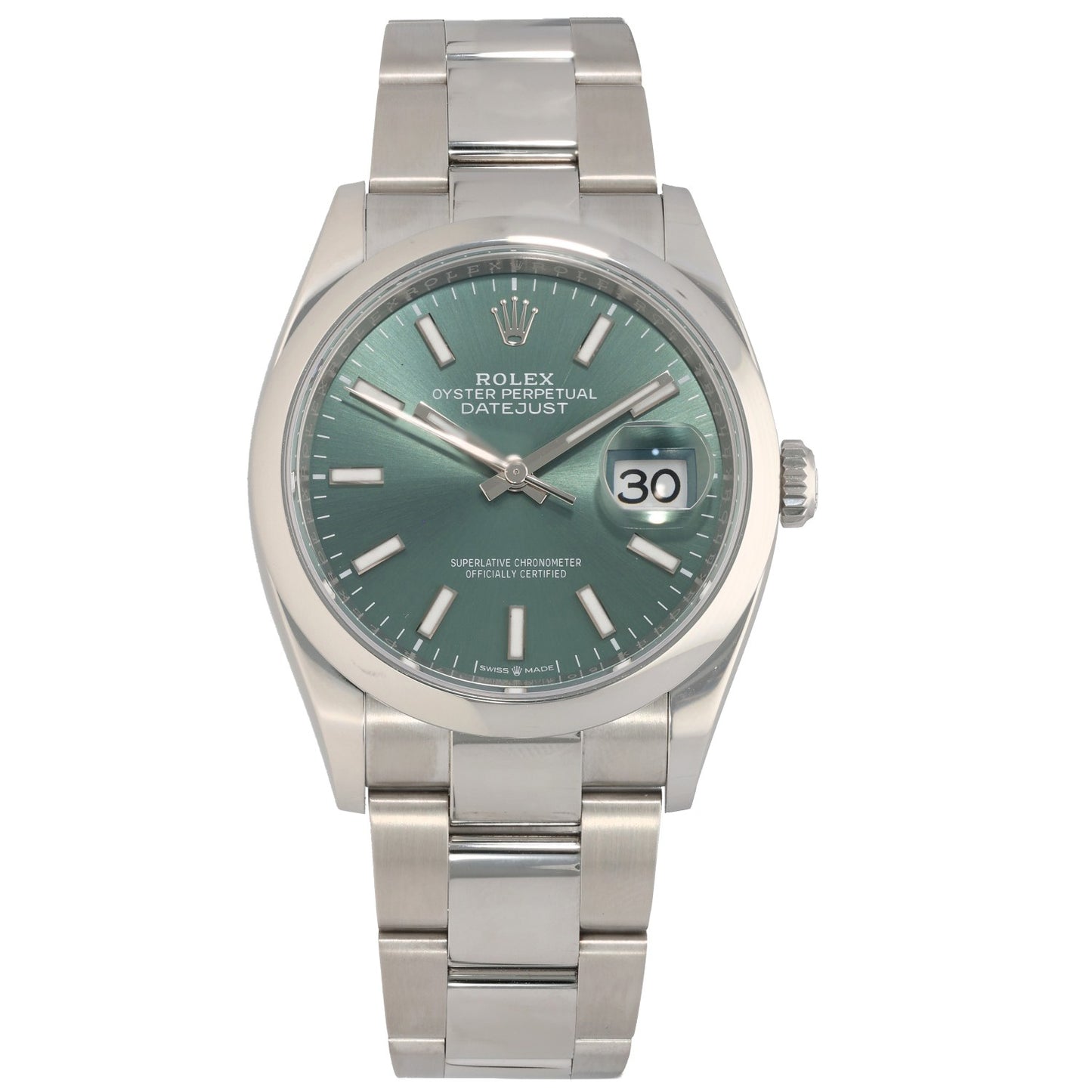 Rolex Datejust 126200 36mm Stainless Steel Watch