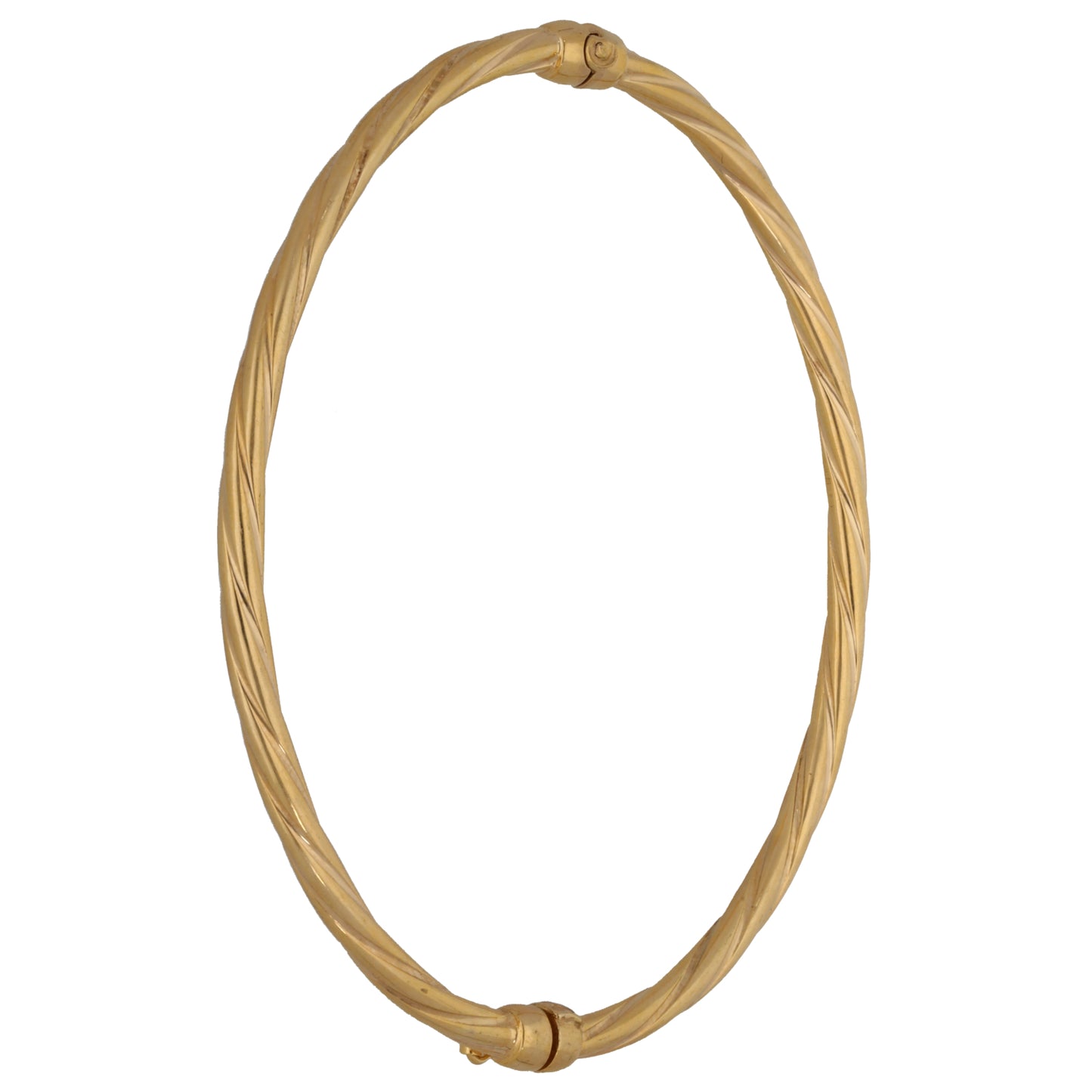 9ct Gold Hinged/Clasp Bangle