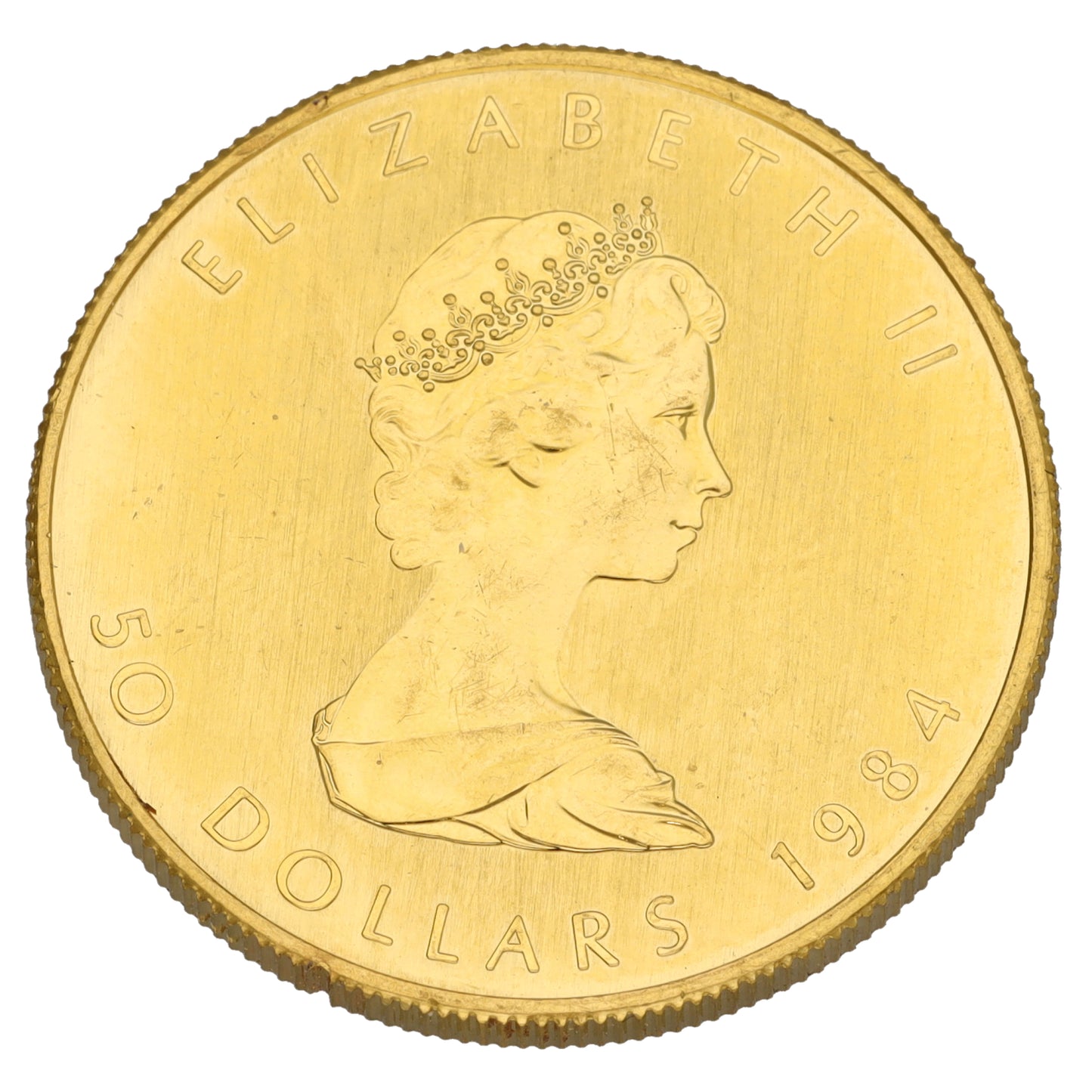 24ct Gold Canada Maple 1 OZ Coin 1984