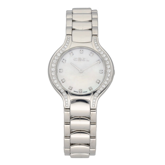 Ebel Beluga E9003N1S 26mm Stainless Steel Ladies Watch