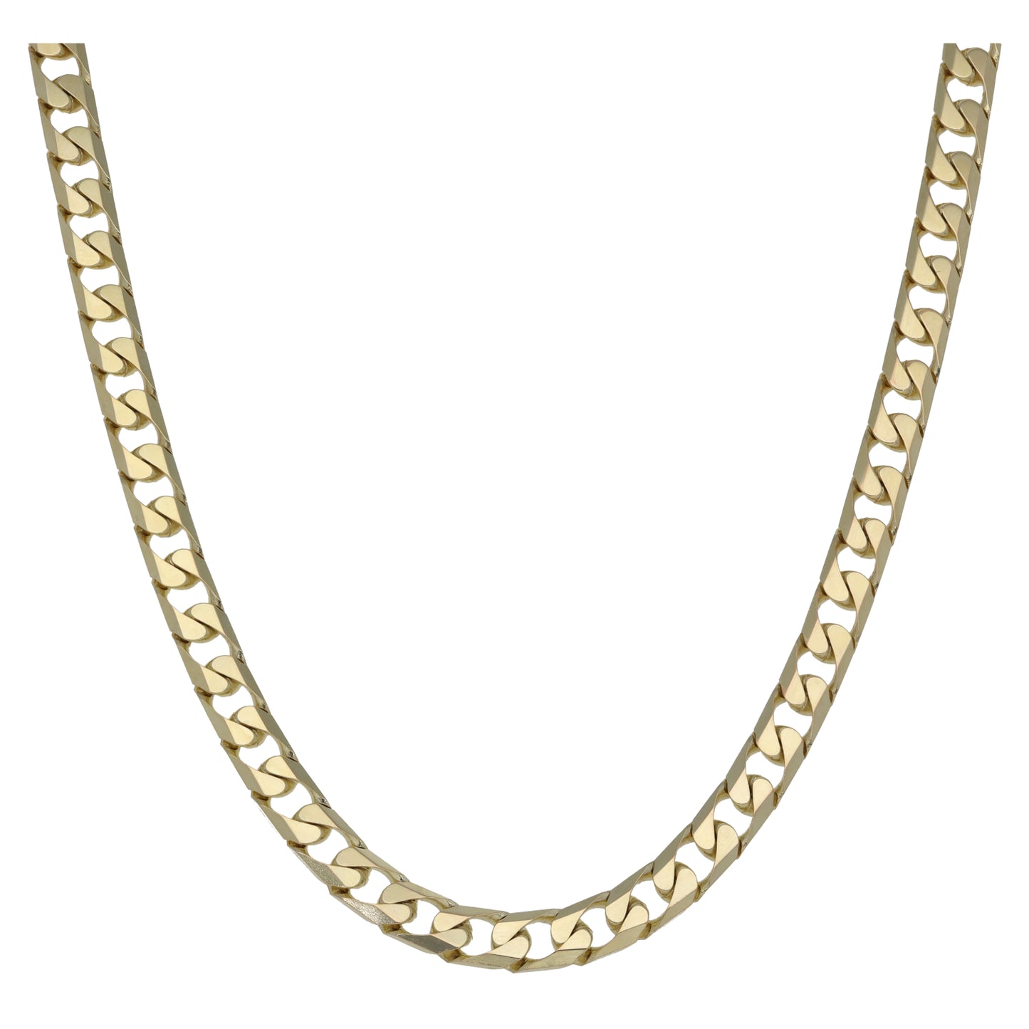 9ct Gold Curb Chain 20"