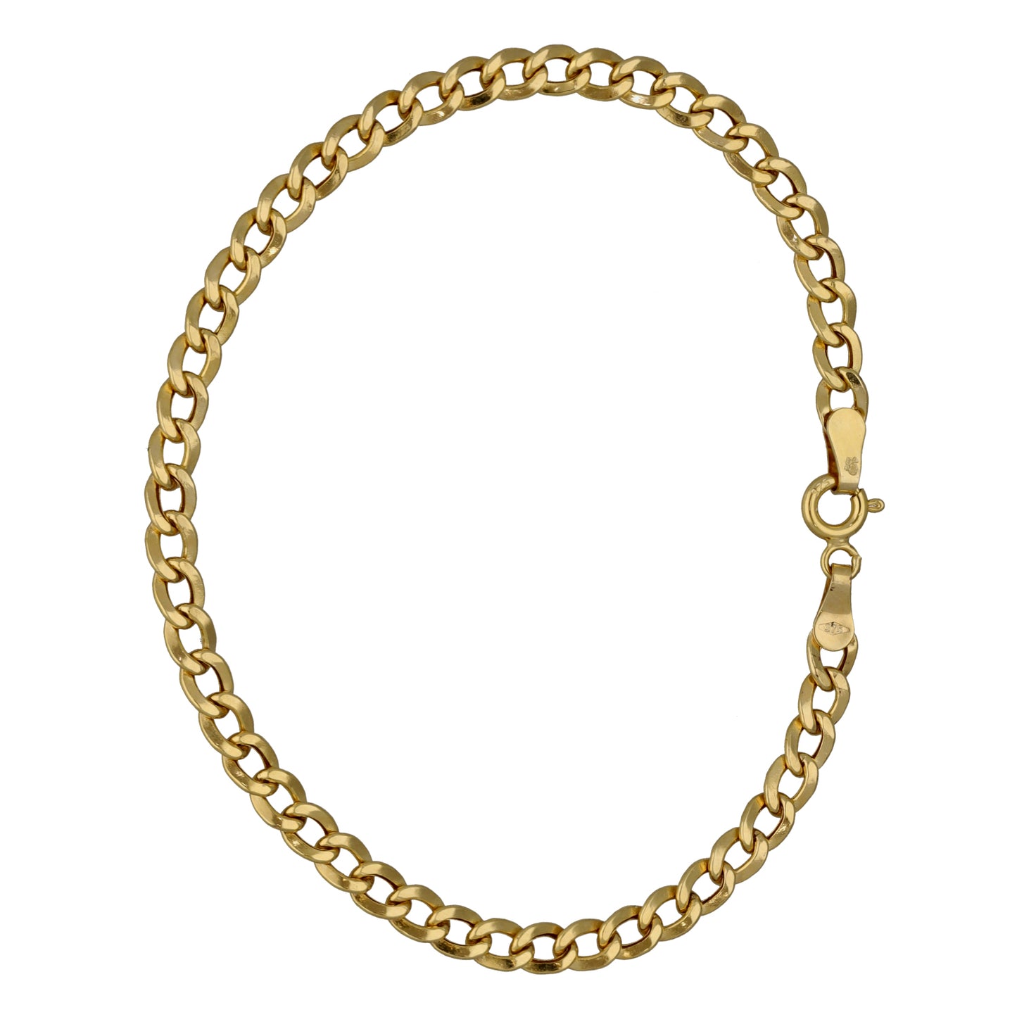 9ct Gold Curb Bracelet