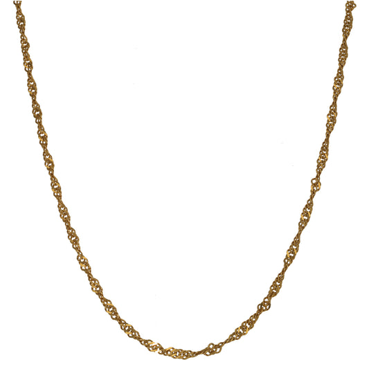 22ct Gold Rope Chain 20"