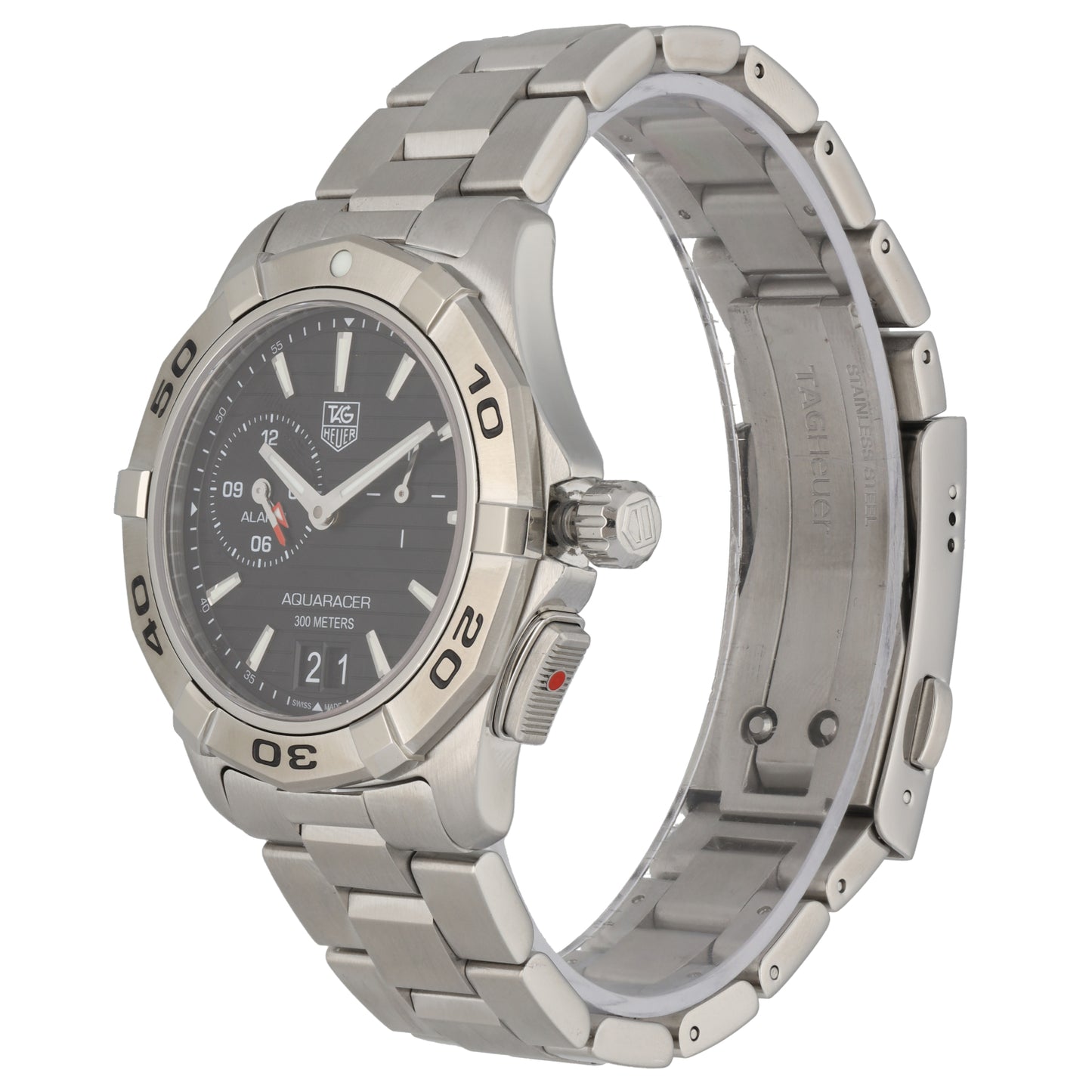 Tag Heuer Aquaracer WAP111Z 39mm Stainless Steel Watch