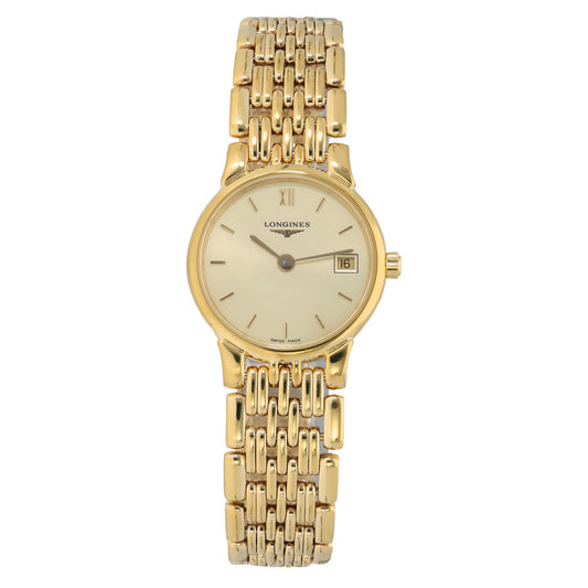 Longines La Grande Classique L5.132.2 23mm Gold Plated Stainless Steel Watch
