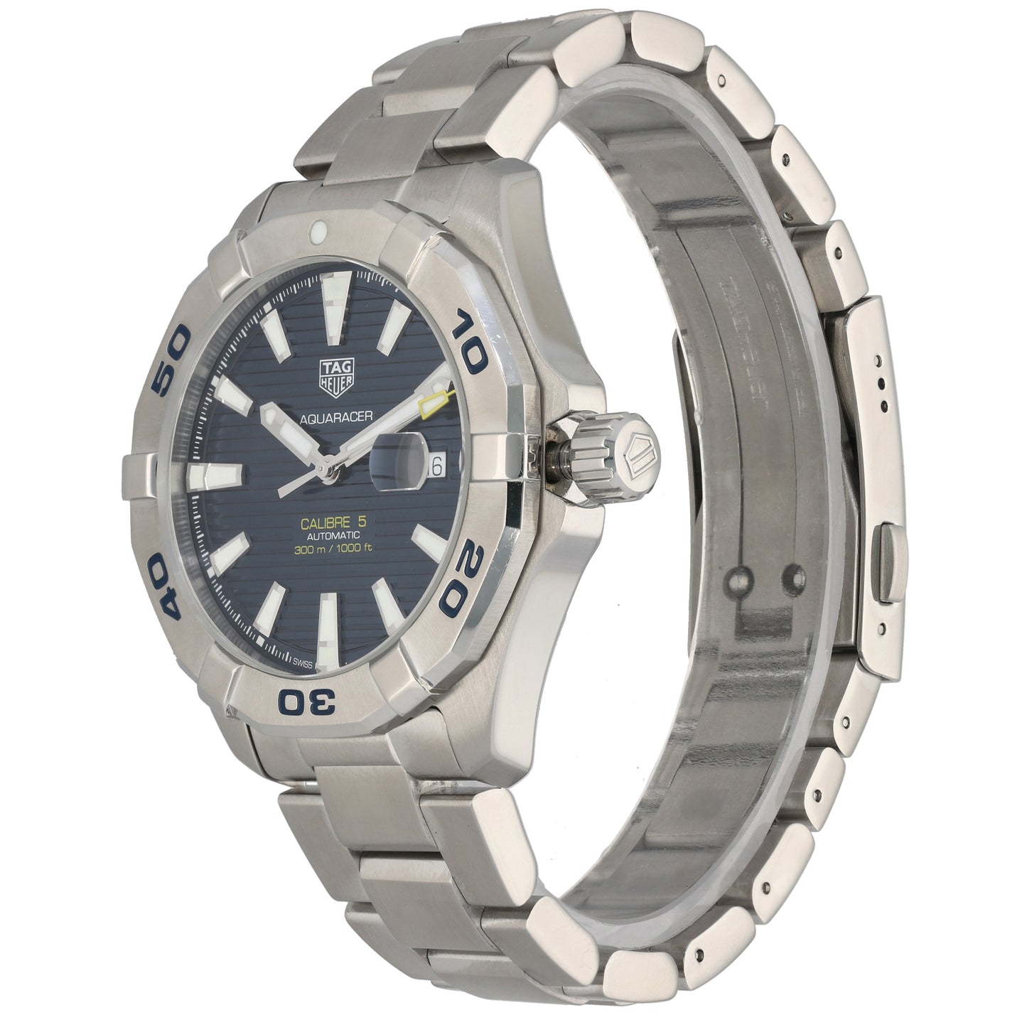Tag Heuer Aquaracer WAY2012 43mm Stainless Steel Watch