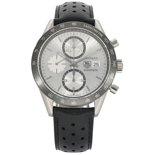 Tag Heuer Carrera CV2011 42mm Stainless Steel Watch