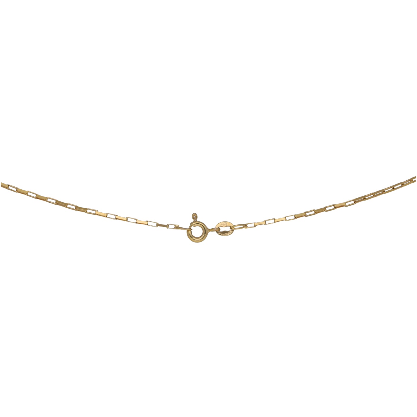 9ct Gold Alternative Pendant With Chain
