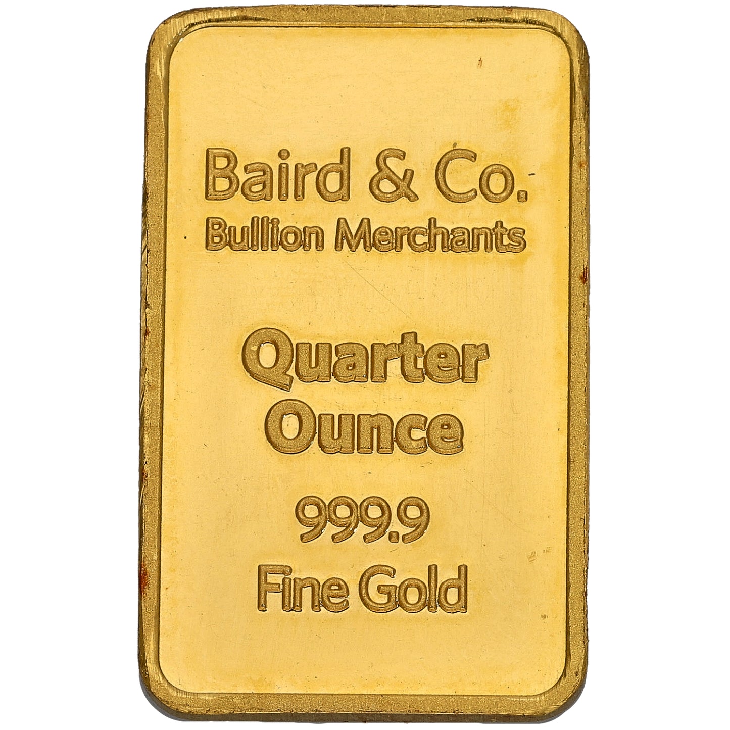 24ct 1/4 OZ Gold Bar