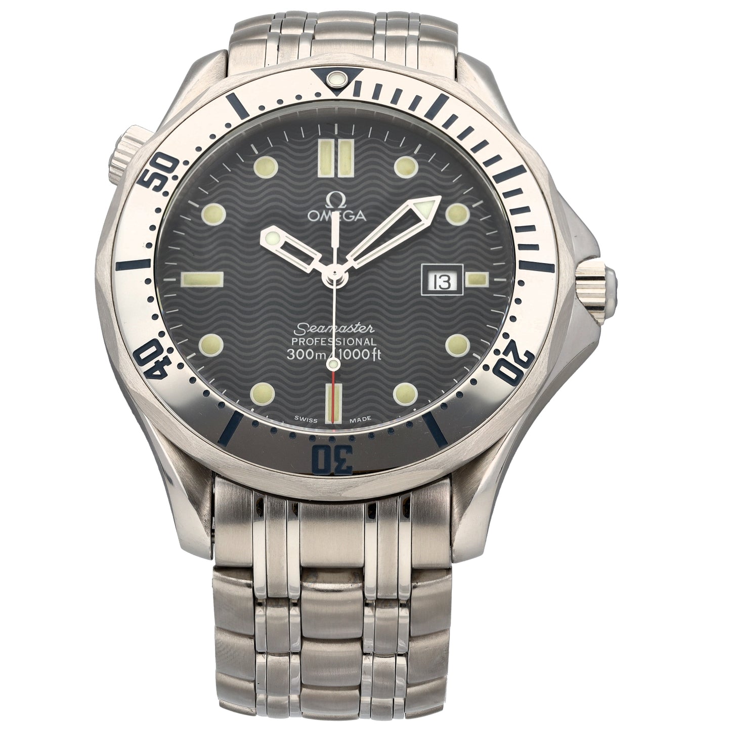 Omega Seamaster 41mm Stainless Steel Watch