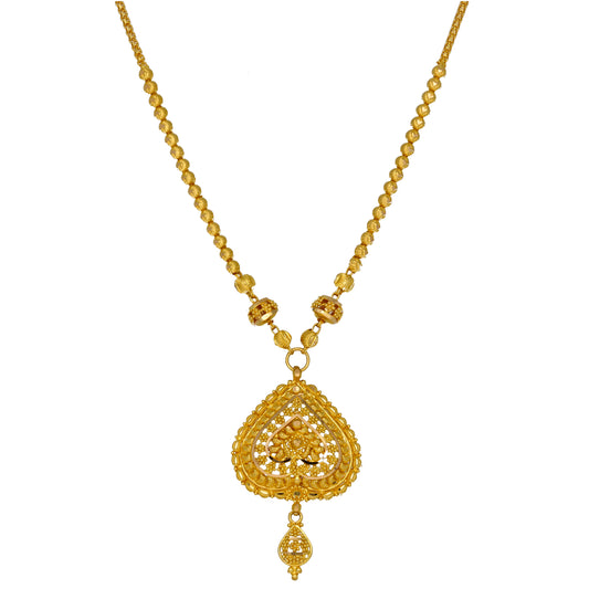 22ct Gold Fancy Necklace 16"