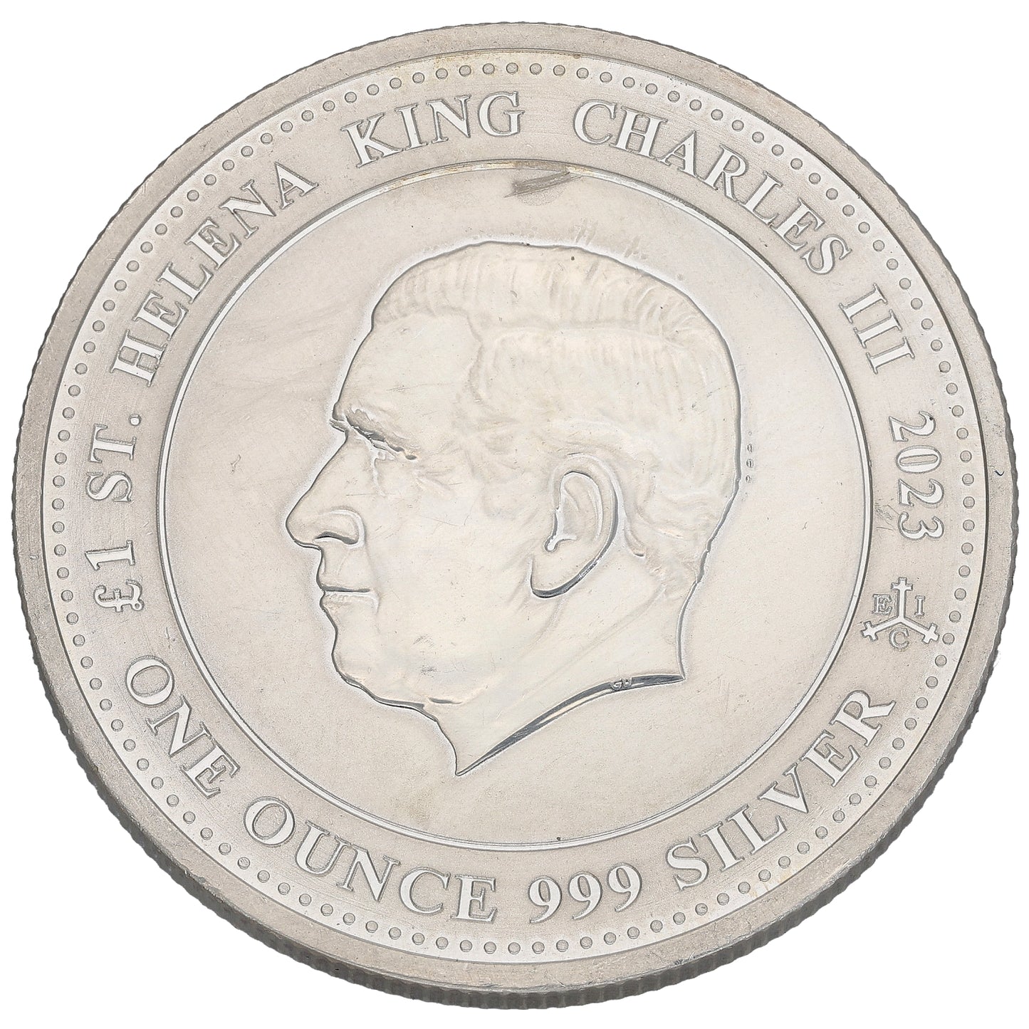 Fine Silver King Charles III 1 OZ Coin 2023