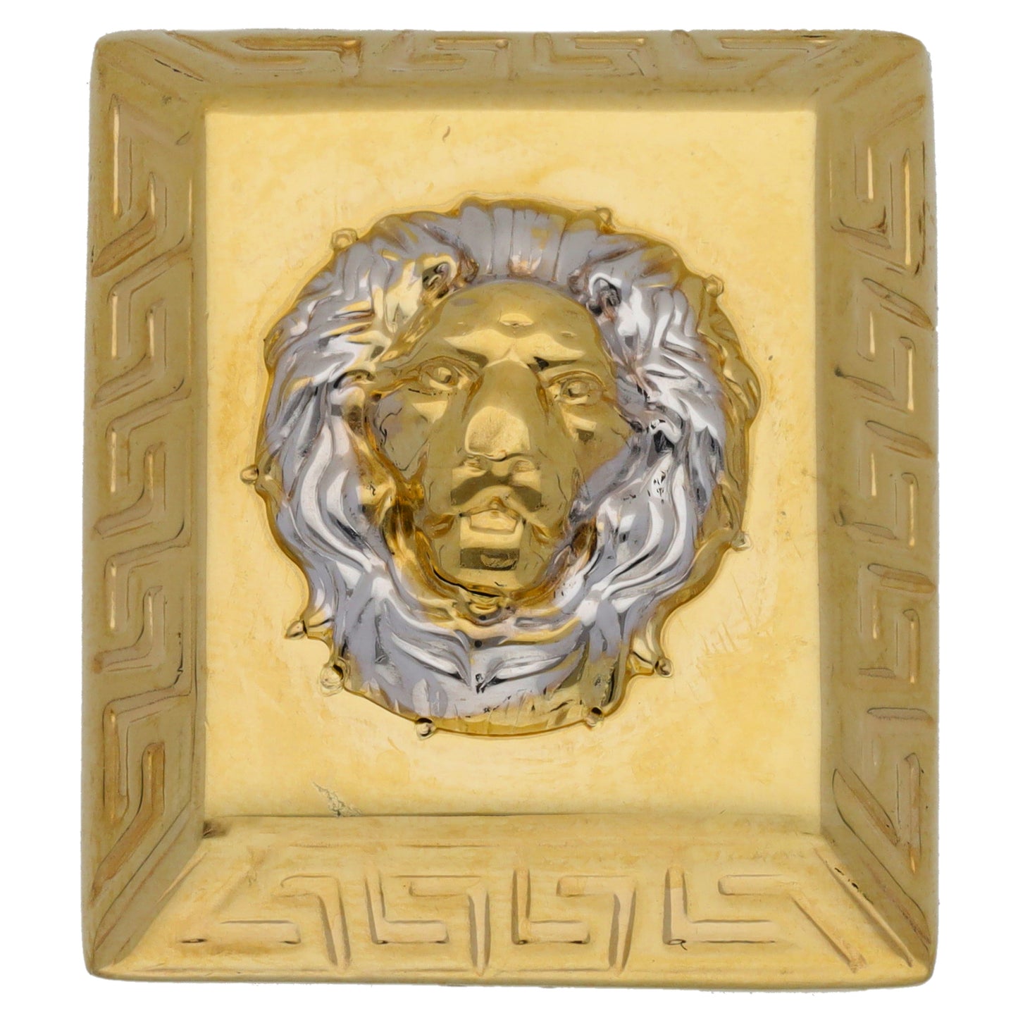 14ct Gold Lion Ring Size U