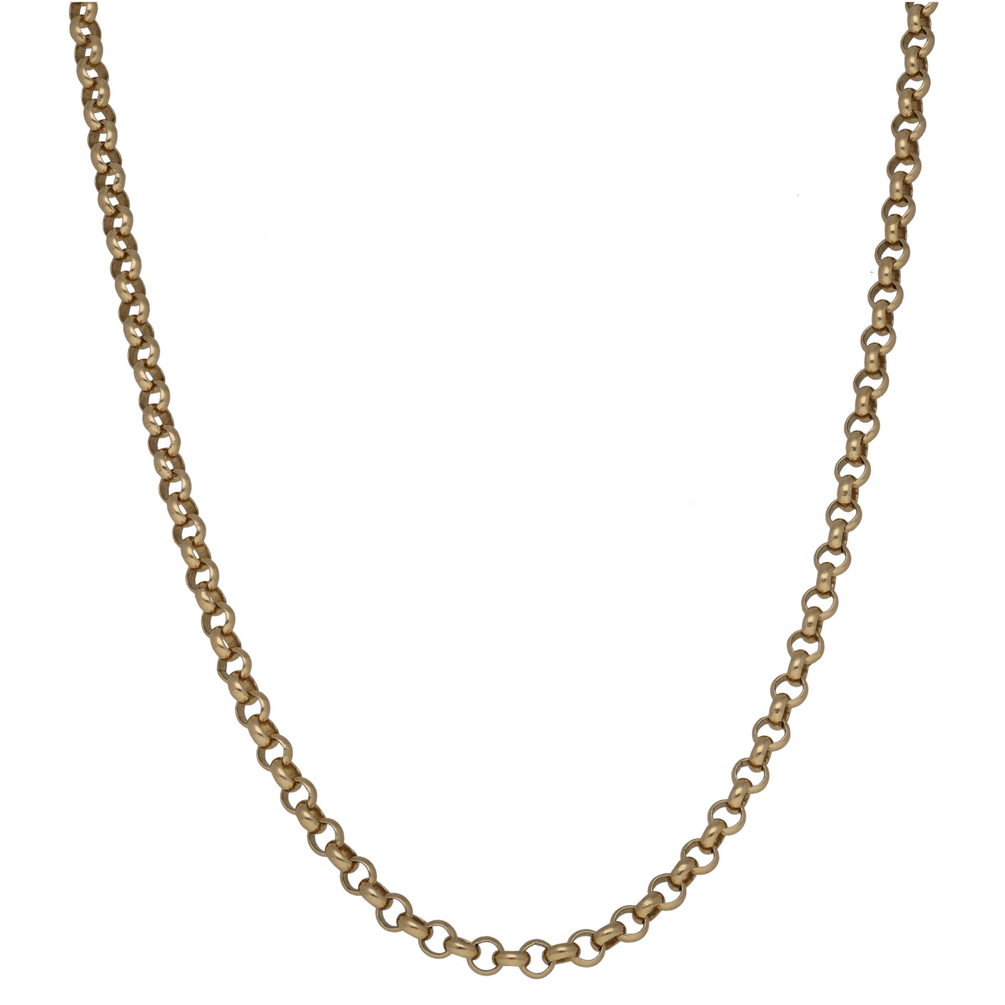 9ct Gold Belcher Chain 20"