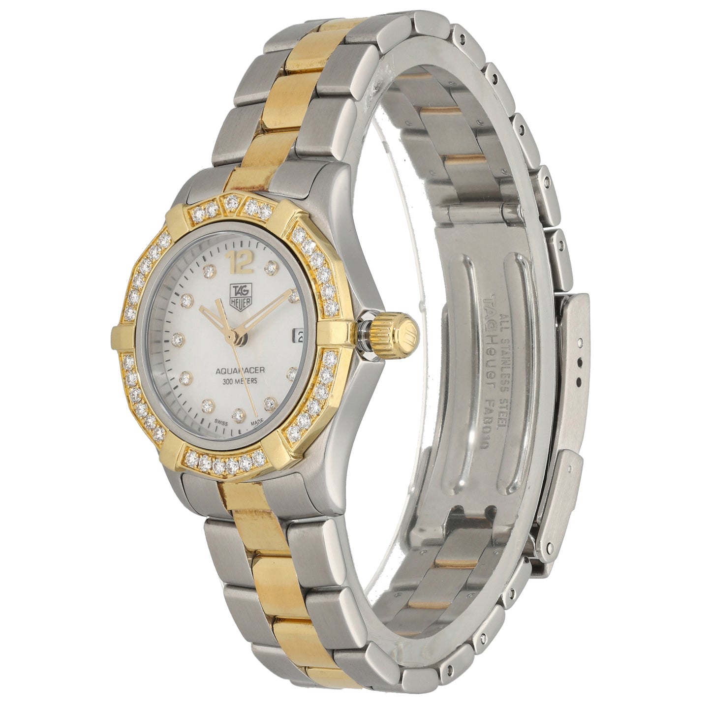 Tag Heuer Aquaracer WAF1450 27mm Bi-Colour Watch