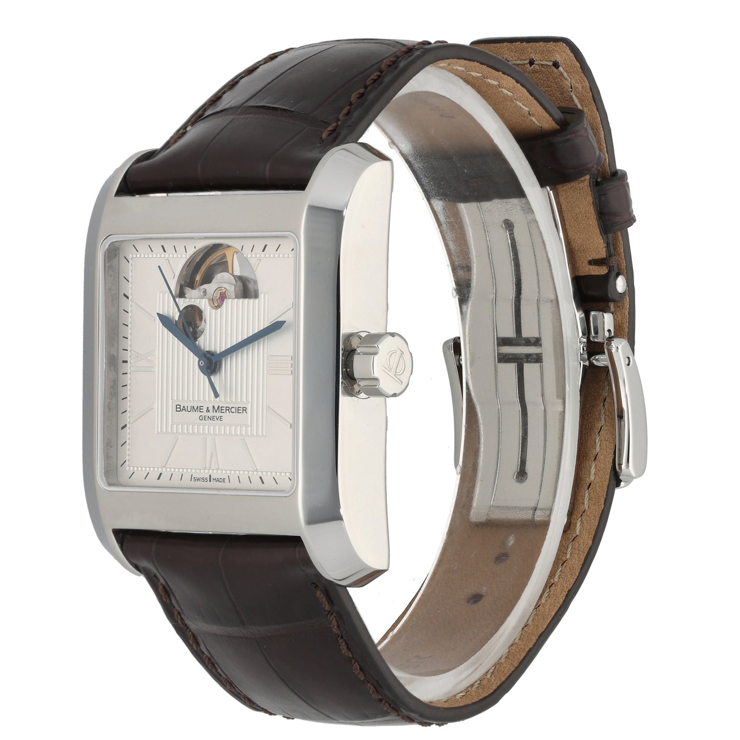 Baume Et Mercier Hampton 65577 35mm Stainless Steel Watch
