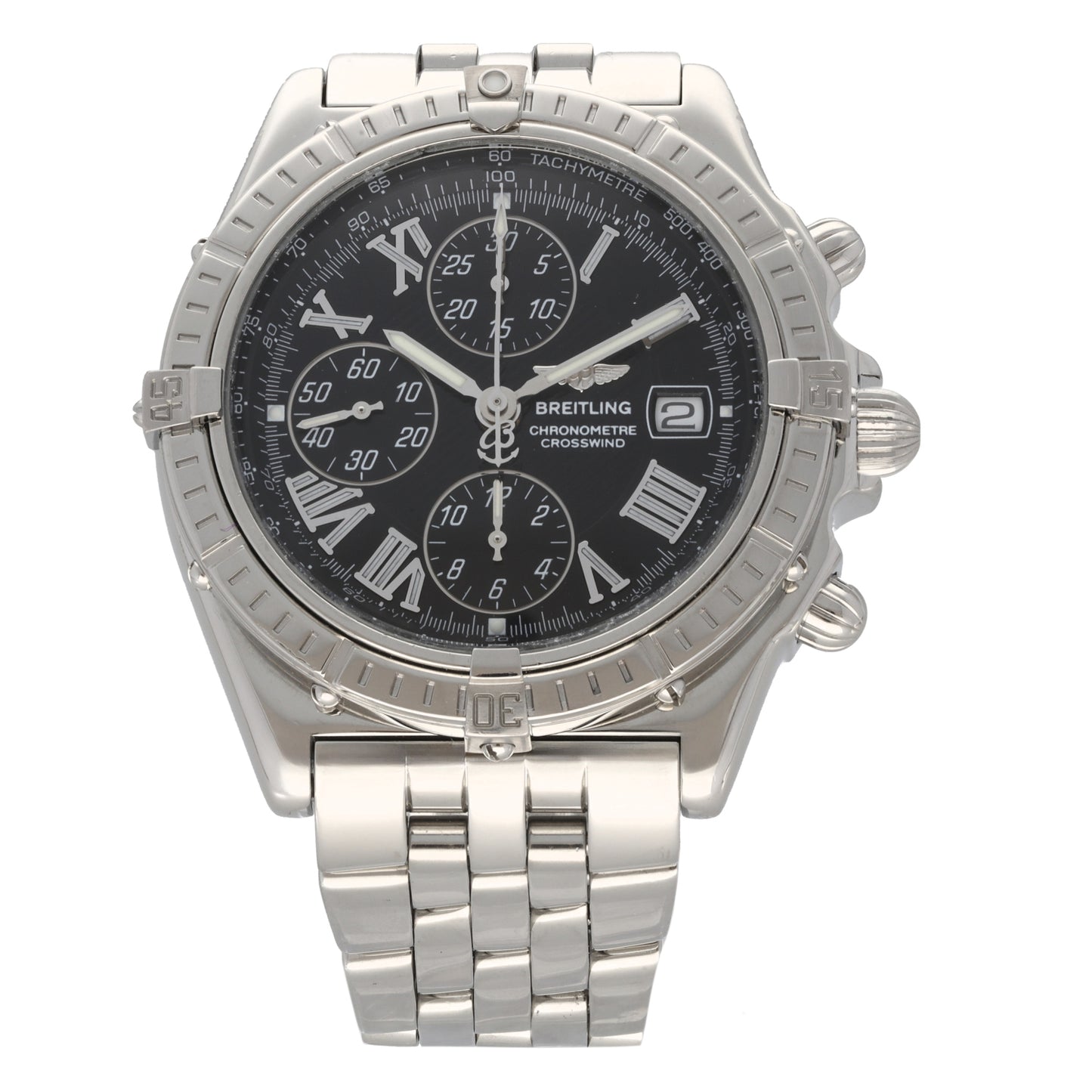 Breitling Crosswind A13355 43mm Stainless Steel Watch