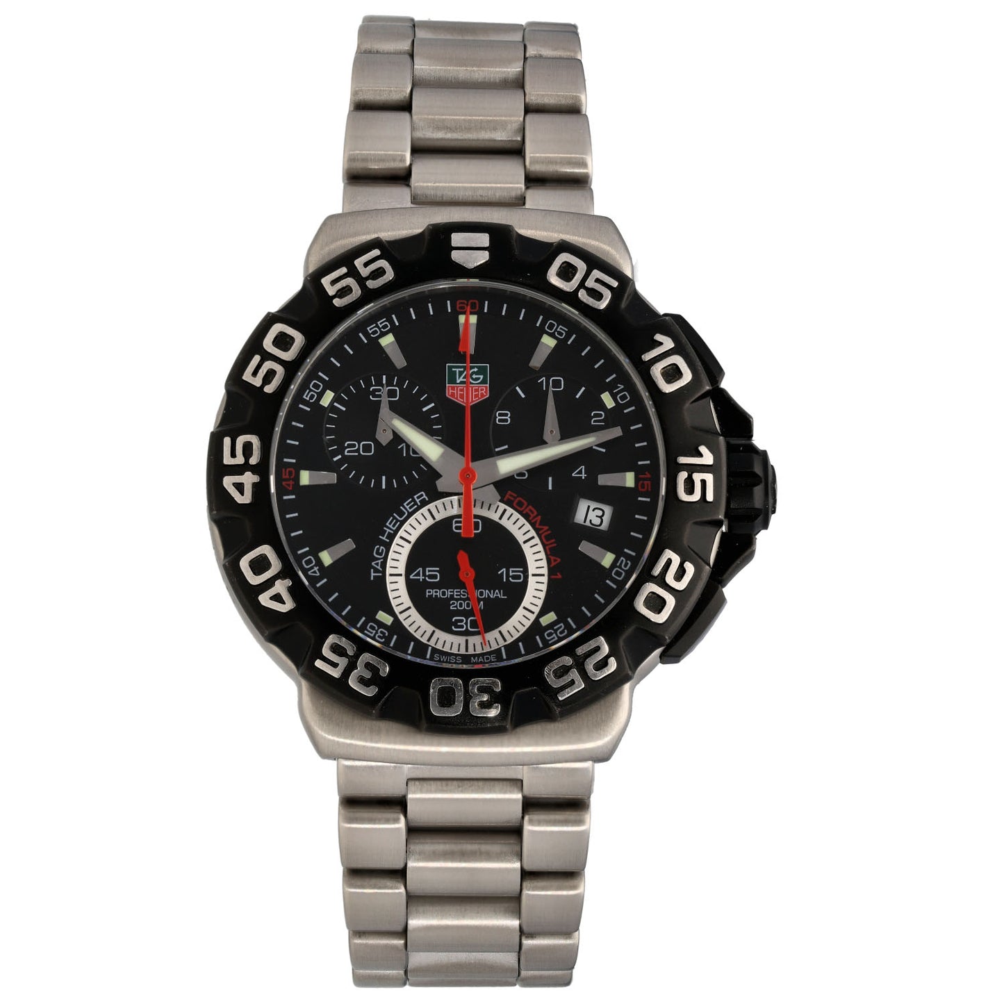 Tag Heuer Formula 1 CAH1110 41mm Stainless Steel Watch