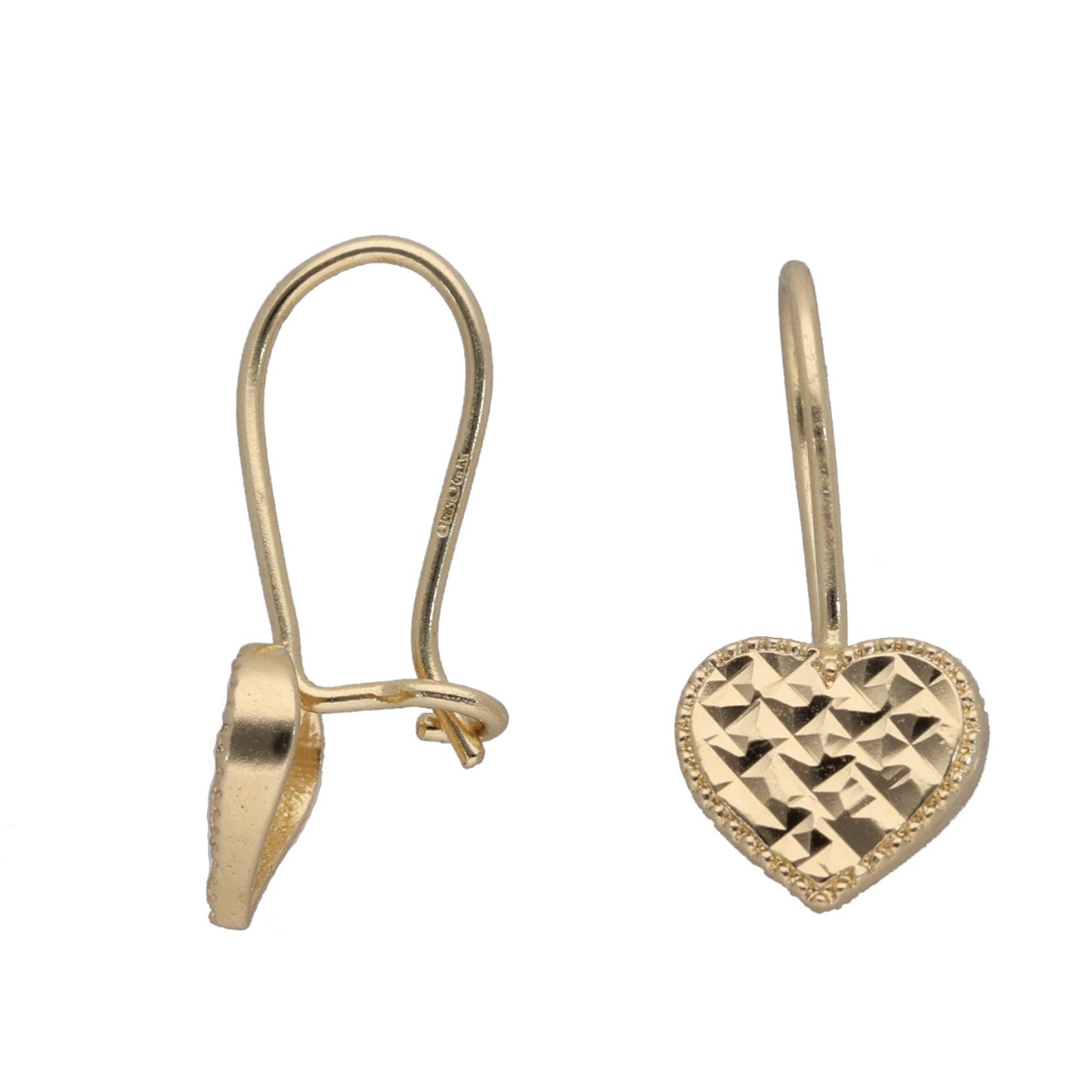 14ct Gold Drop Earrings