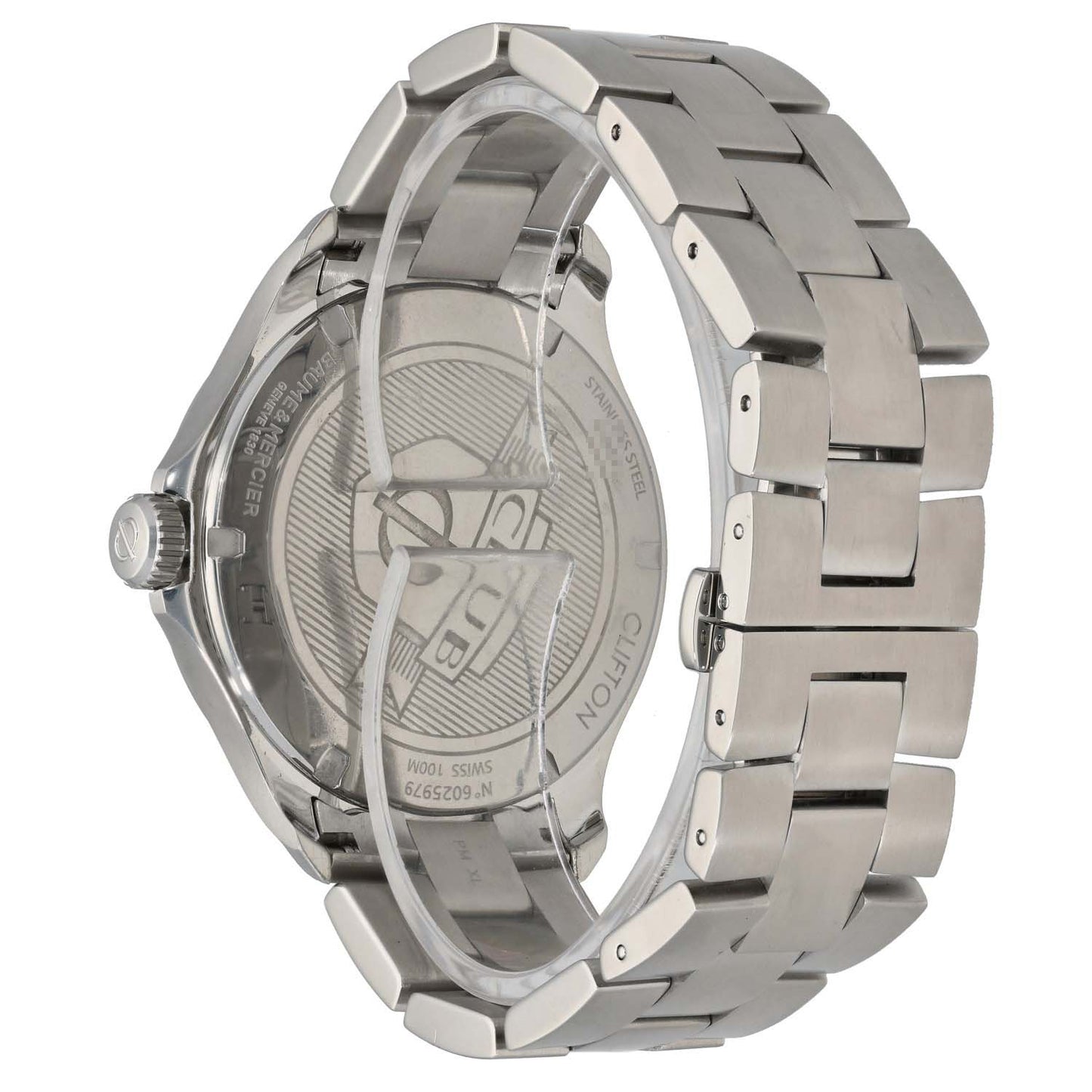 Baume Et Mercier Clifton Club 65841 42mm Stainless Steel Watch