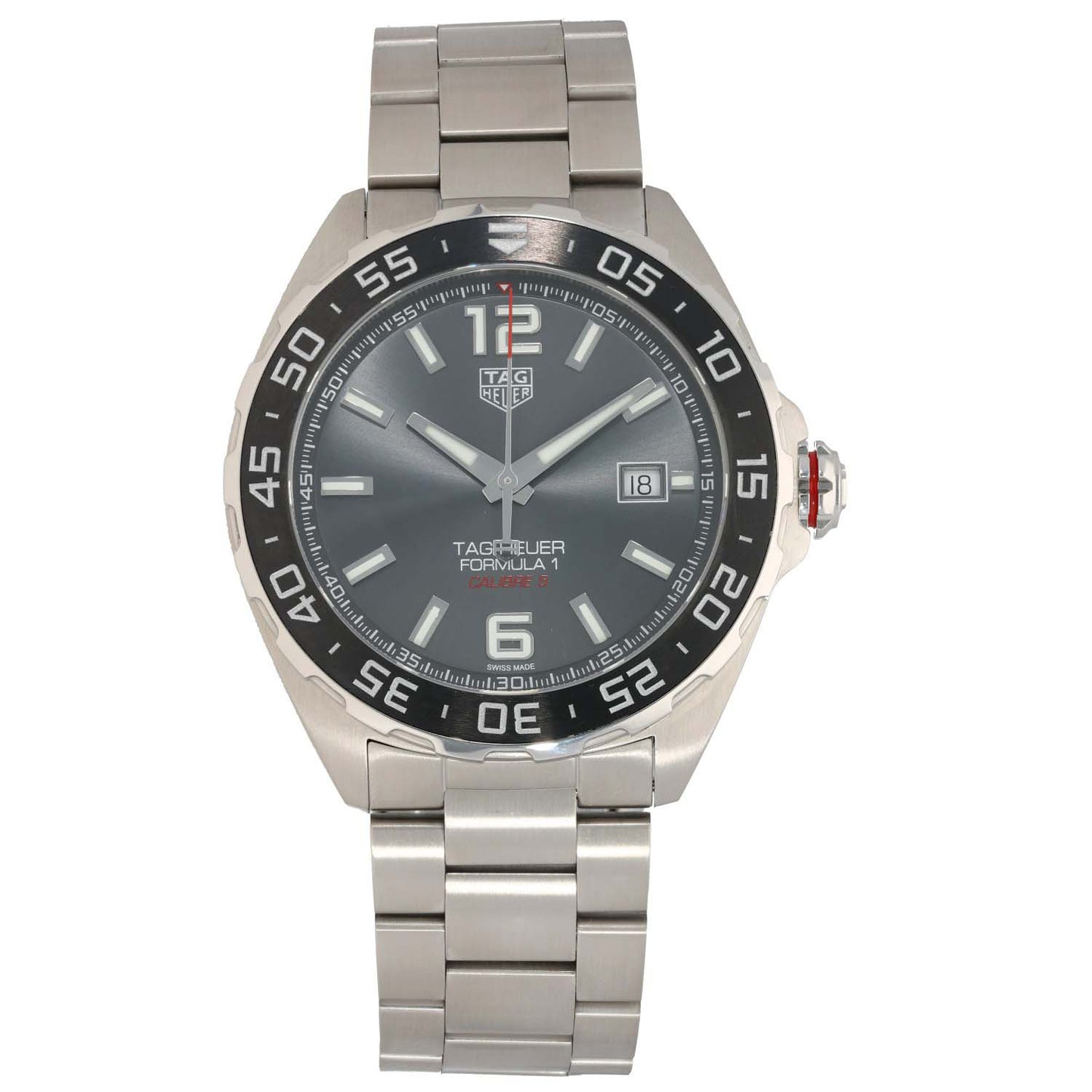 Tag Heuer Formula 1 WAZ2011 43mm Stainless Steel Watch