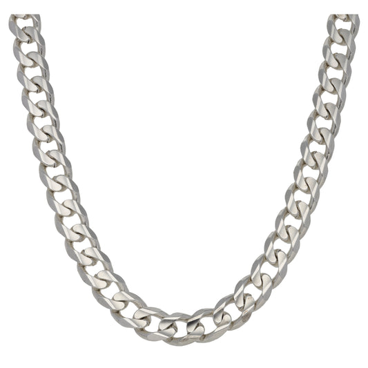 Sterling Silver Curb Chain 18"