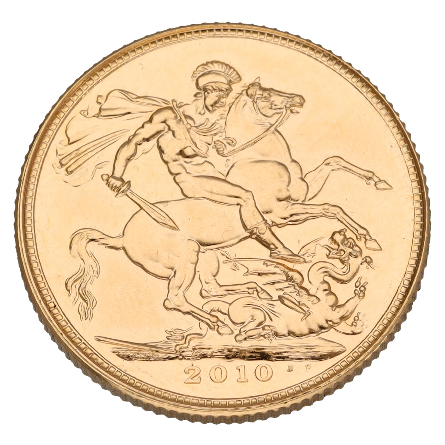 22ct Gold Queen Elizabeth II Full Sovereign Coin 2010