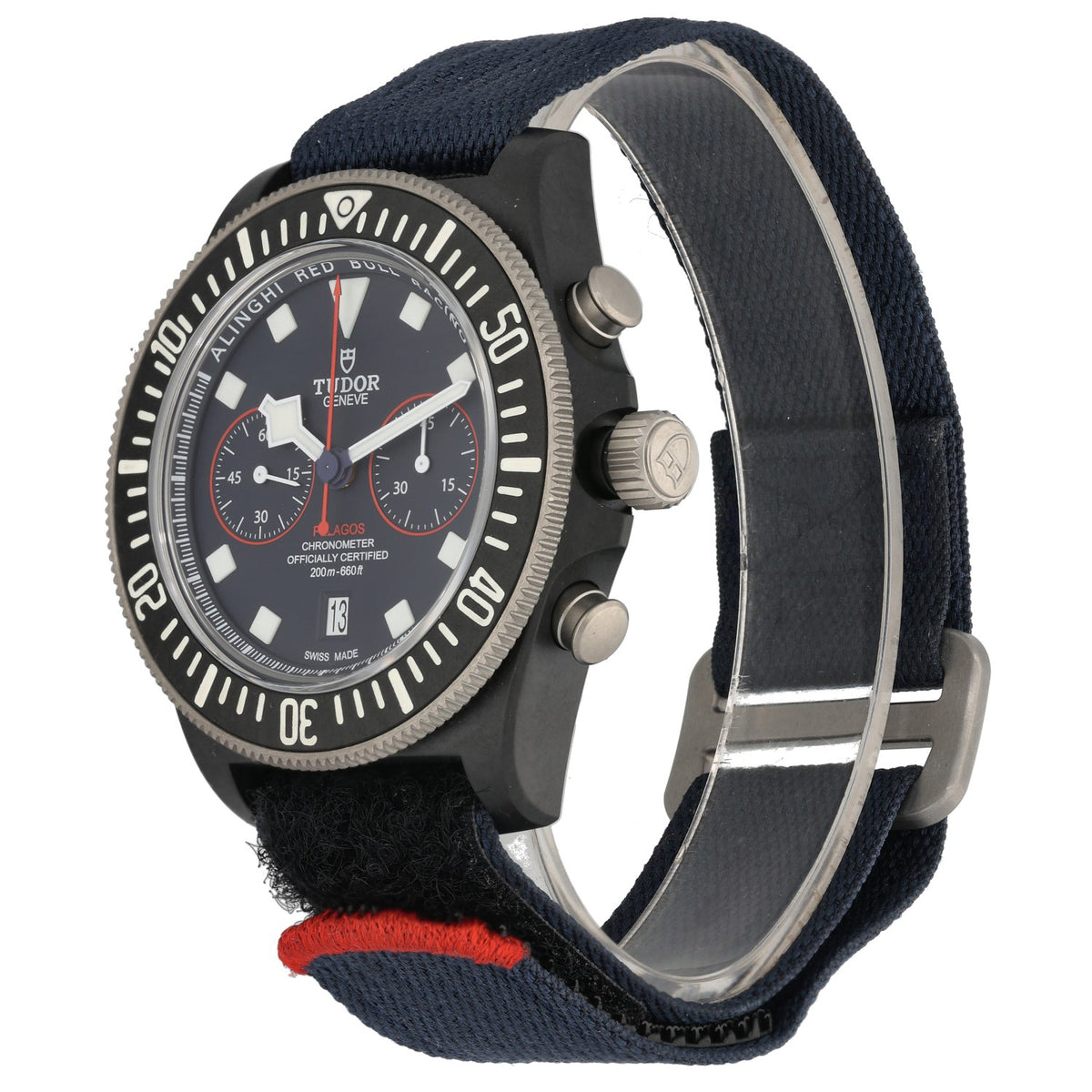Tudor Pelagos Alinghi Red Bull Racing 25807K 43mm Carbon Watch