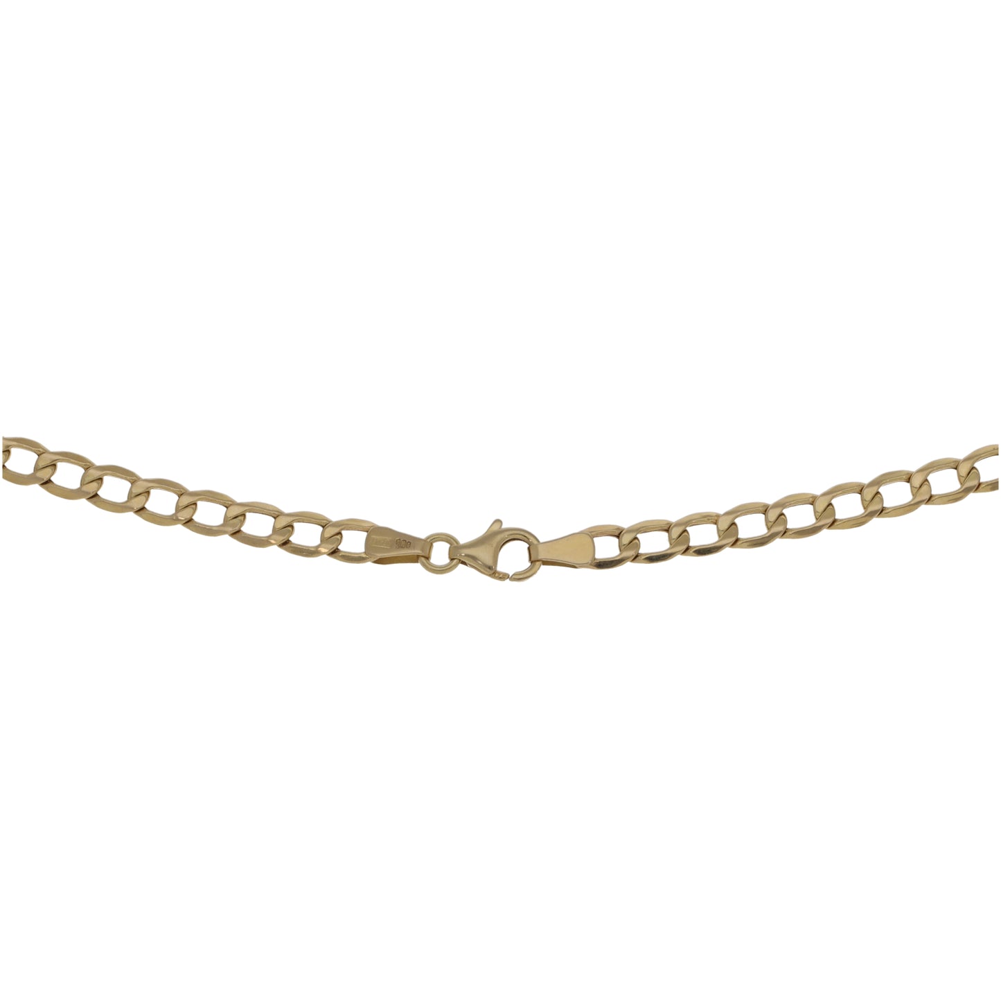 9ct Gold Curb Chain 20"