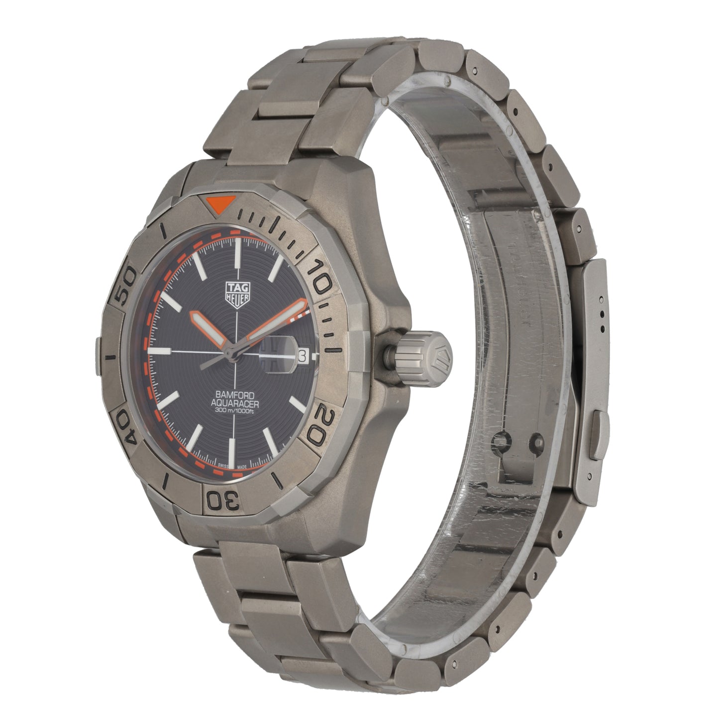 Tag Heuer Aquaracer WAY208F 43mm Titanium Watch