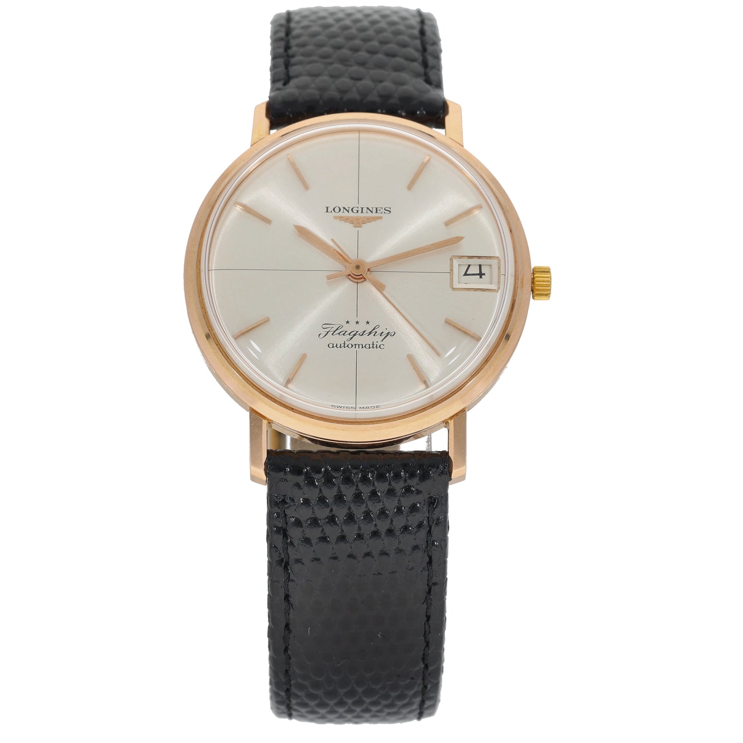 Longines Flagship 35mm Rose Gold Watch
