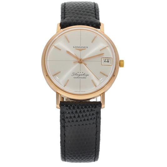 Longines Flagship 35mm Rose Gold Watch