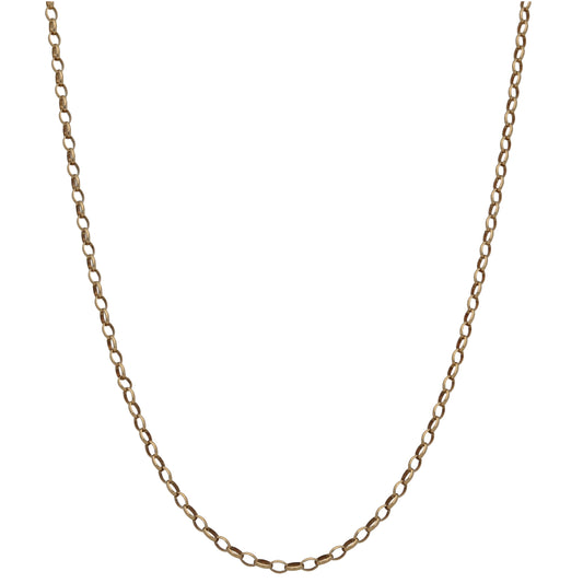 9ct Gold Belcher Chain 26"