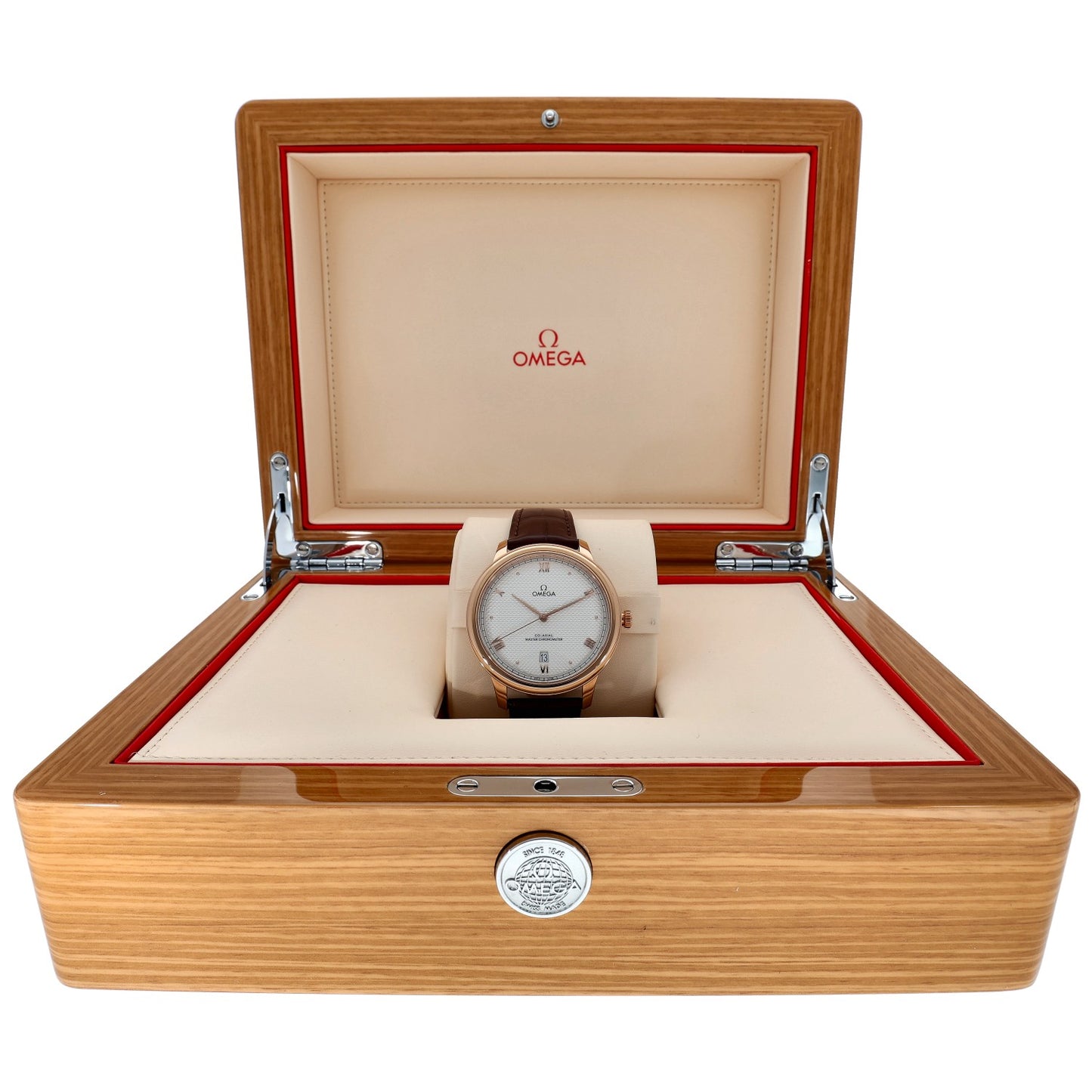 Omega De Ville Prestige 434.53.40.20.02.001 40mm Gold Watch